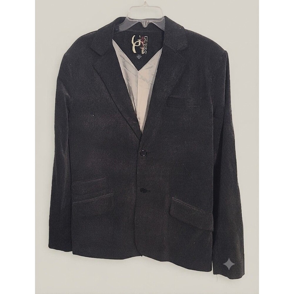 GUESS Men's Iron Gray Sport Blazer Jackt Size XL   pre-owned
